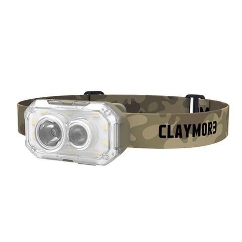 CLAYMORE HEADY+ Rechargeable Head Light