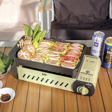 All in One Gas BBQ Grill (M) Olive Green With Bag