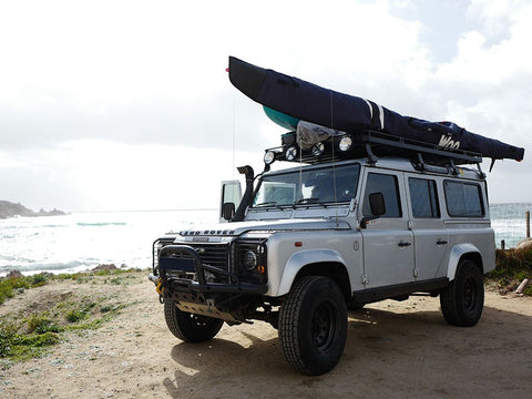 Land Rover Defender 110 Slimline II Roof Rack Kit (1983-2016)